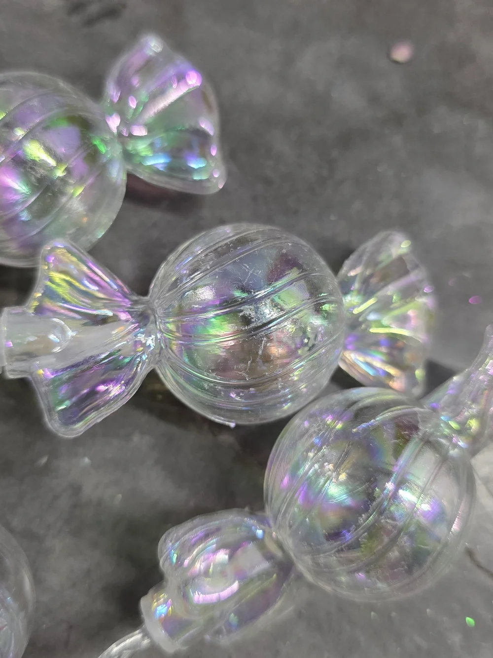 Iridiscent Candy String Lights – Battery Operated Party Decor